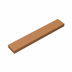 GOBRICKS GDS-564 Tile 1 x 6 - YWOBB