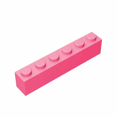 GOBRICKS GDS-535 Brick 1 x 6 - YWOBB