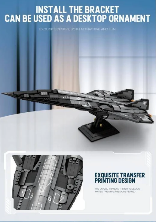 Reobrix 33039 SR-72 Reconnaissance Aircraft - YWOBB