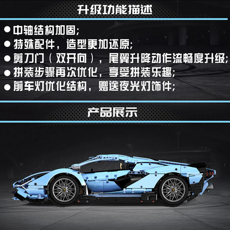 Mould King 13056S 1:8 Linbaoginni Sierne - YWOBB