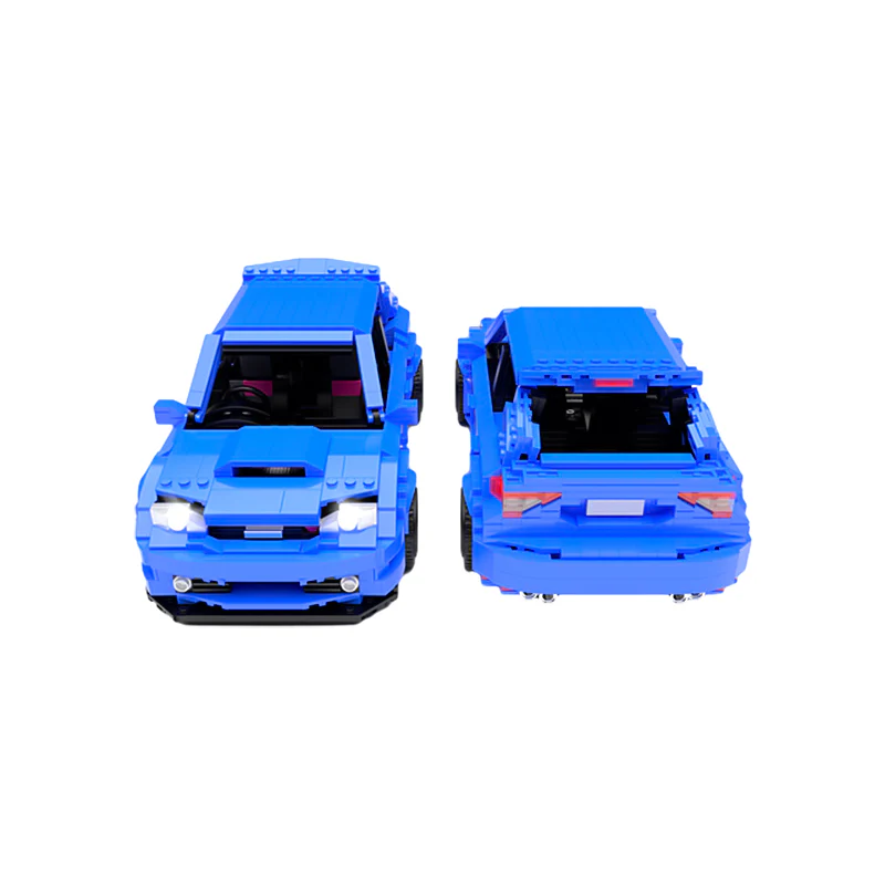 GOBRICKS MOC 50603 Subaru Impreza WRX STI Hatchback (GRB) - YWOBB