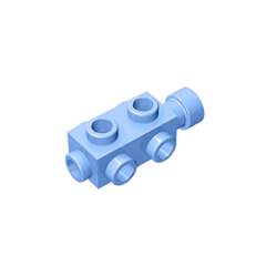 GOBRICKS GDS-769  Modified 1 x 2 x 2/3 with Studs on Sides - YWOBB