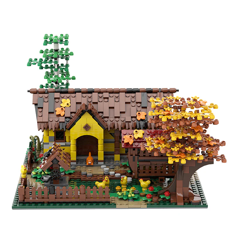 GOBRICKS MOC 130082 Old Country House - YWOBB