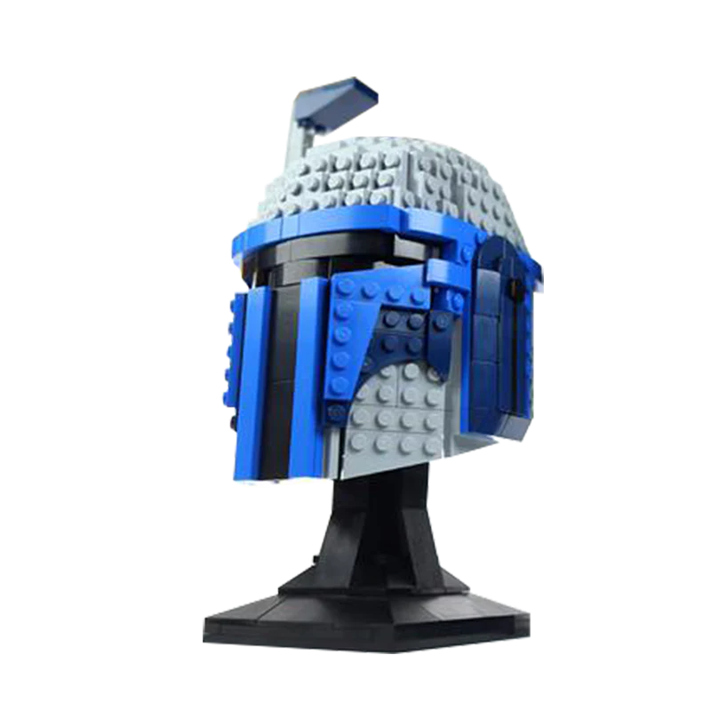 GOBRICKS MOC 46502 Jango Fett Helmet Bust - YWOBB