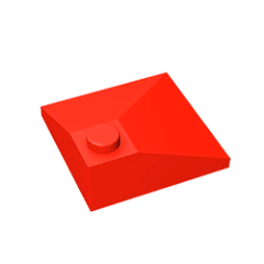 GOBRICKS GDS-1077 Slope 33 3 x 3 Double Convex Corner - YWOBB