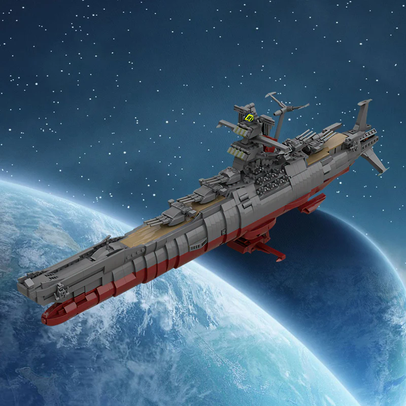 GOBRICKS MOC A1094 space Battleship Yamato (RETIRED) - YWOBB
