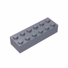 GOBRICKS GDS-543 Brick 2 x 6 - YWOBB
