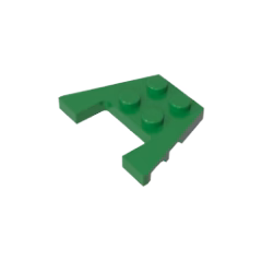 GOBRICKS GDS-725  Plate 3 x 4 with Stud Notches - YWOBB