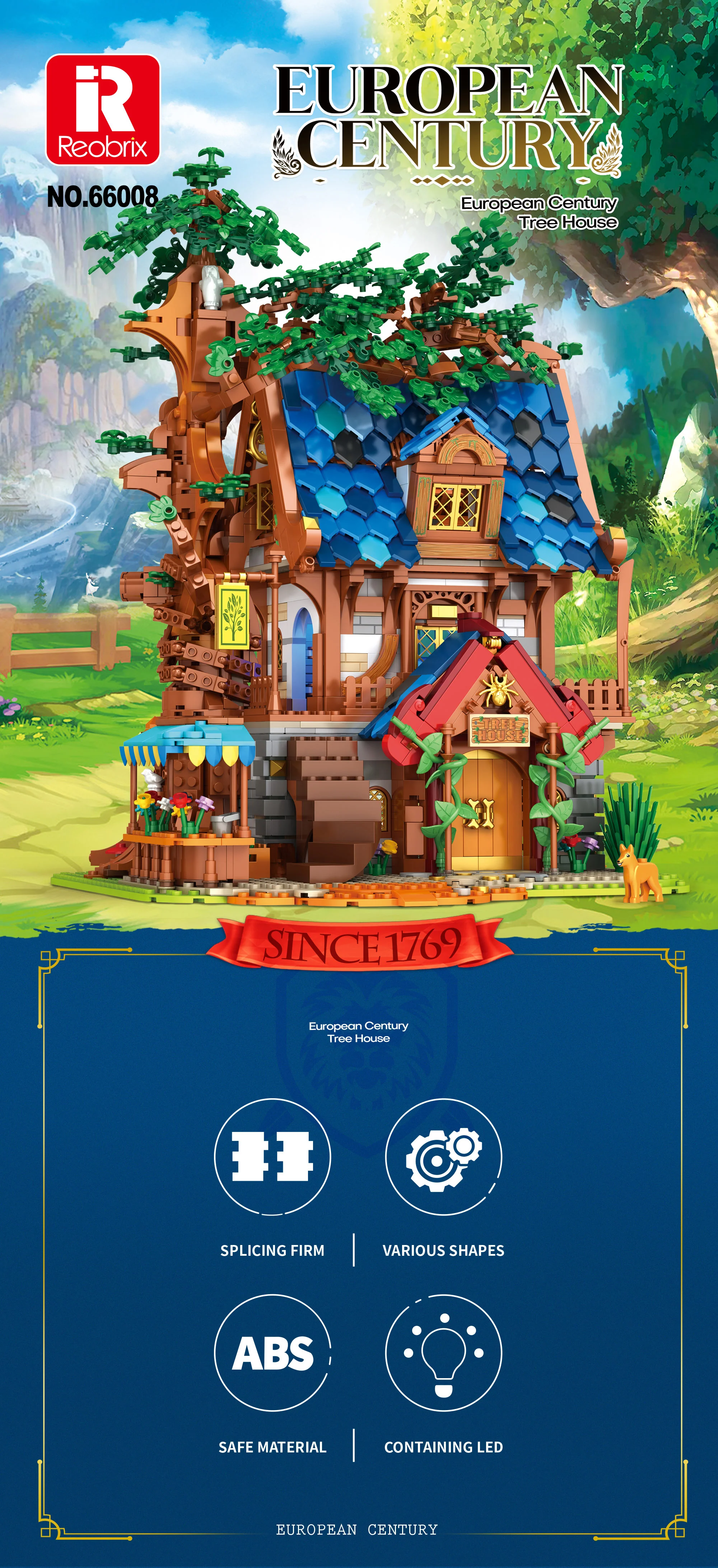 Reobrix 66008 Tree House - YWOBB