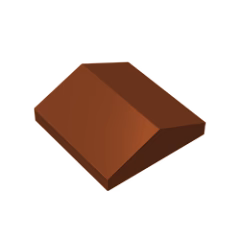 GOBRICKS GDS-1269 Slope 33 2 x 2 Double - YWOBB