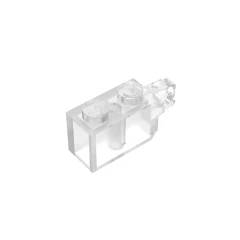 GOBRICKS GDS-826 Hinge Brick 1 x 2 Locking with 1 Finger Vertical End - YWOBB