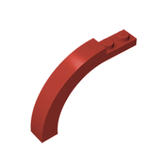 GOBRICKS GDS-720 Arch 1 x 6 x 3 1/3 Curved Top - YWOBB