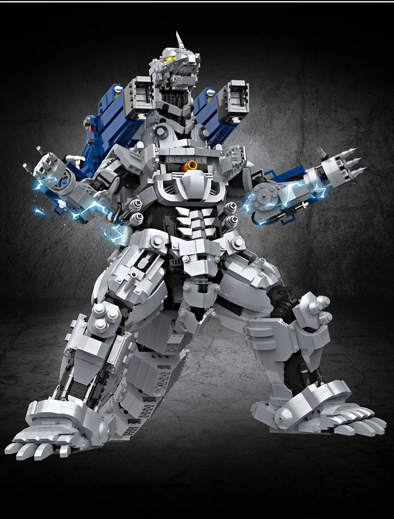 SixSix Bricks 991 Mechanical Godzilla - YWOBB