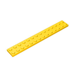 GOBRICKS GDS-516 Plate 2 x 14 - YWOBB