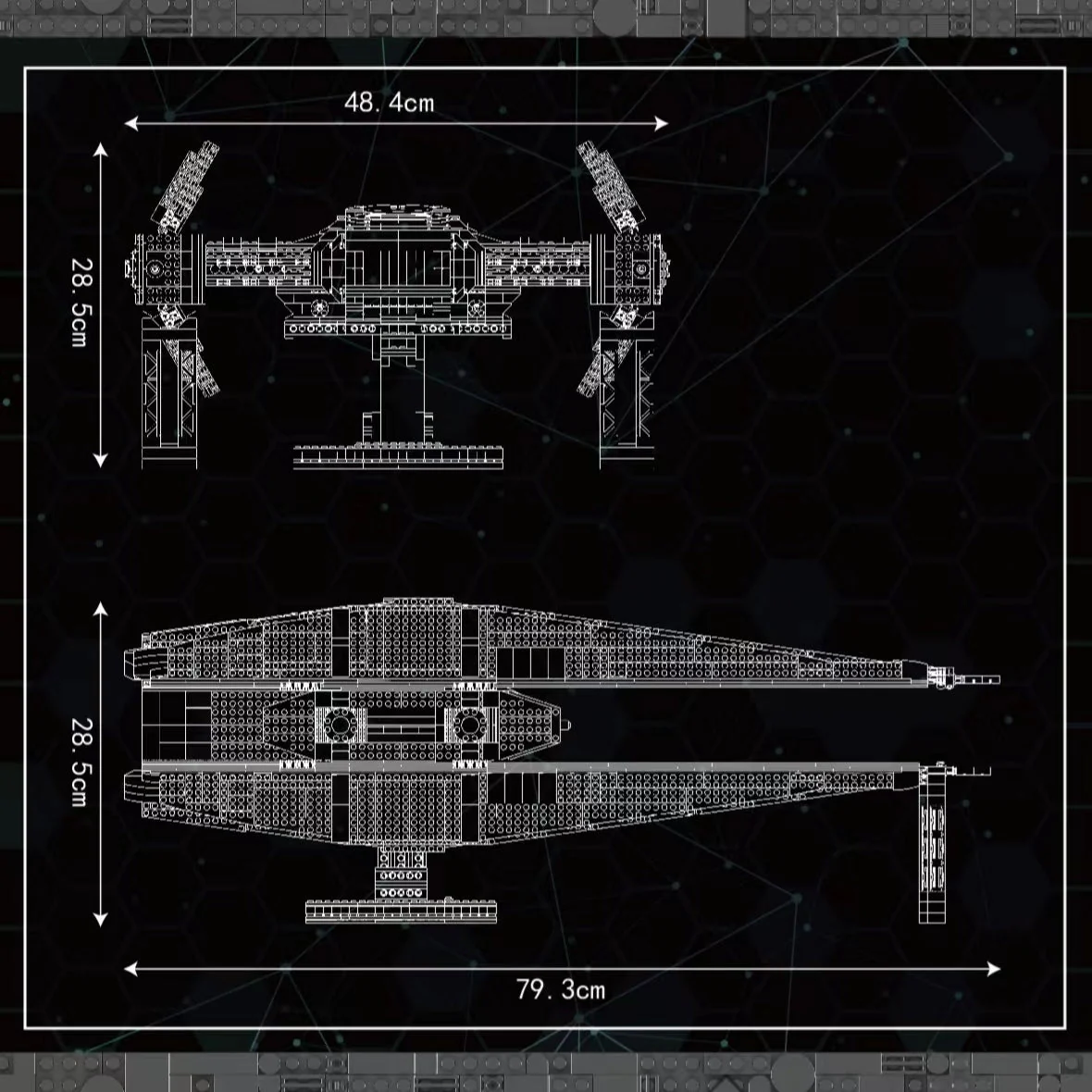 Mould King 21025 KYLO REN TIE FIGTHER OVP EU Warehouse Version - YWOBB