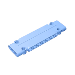 GOBRICKS GDS-1163 Panel Plate 3 x 11 x 1 - YWOBB