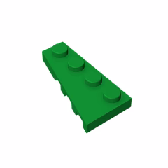 GOBRICKS GDS-548 Plate 4 x 2 Left - YWOBB