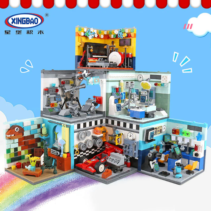 XINGBAO XB-01402 The Future Dreams House Set 6 in 1 - YWOBB