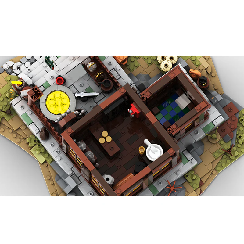 GOBRICKS MOC 138540 Arhat Smithy - YWOBB