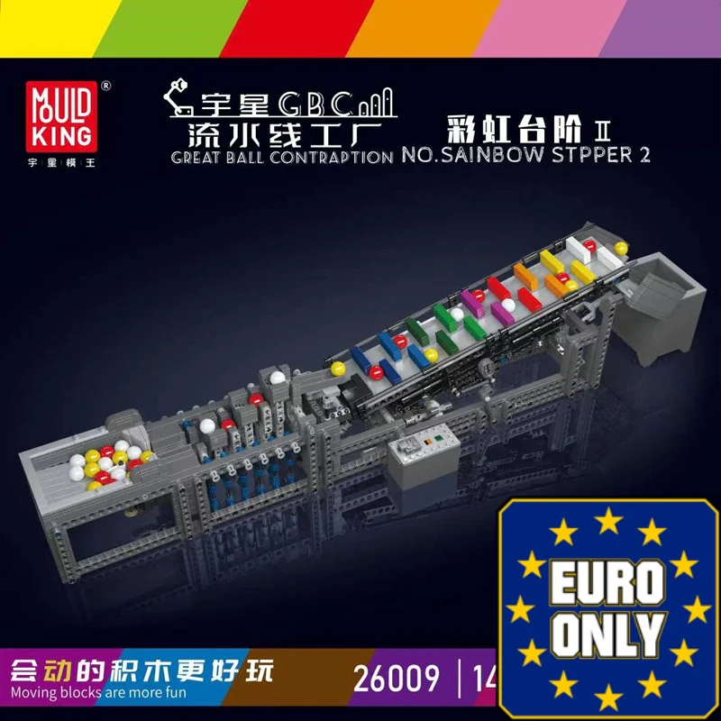 Mould King 26009 Great Ball Contraption OVP EU Warehouse Version - YWOBB