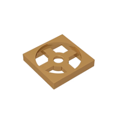 GOBRICKS GDS-949 Turntable 2 x 2 Plate, Base - YWOBB