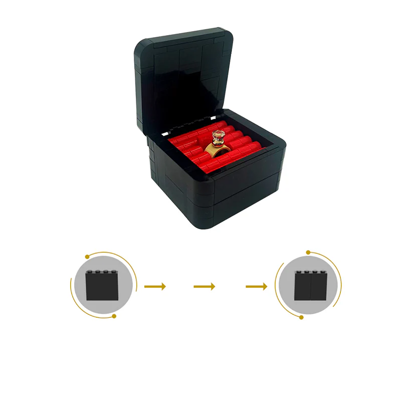 GOBRICKS MOC 128846 Engagement Ring - YWOBB
