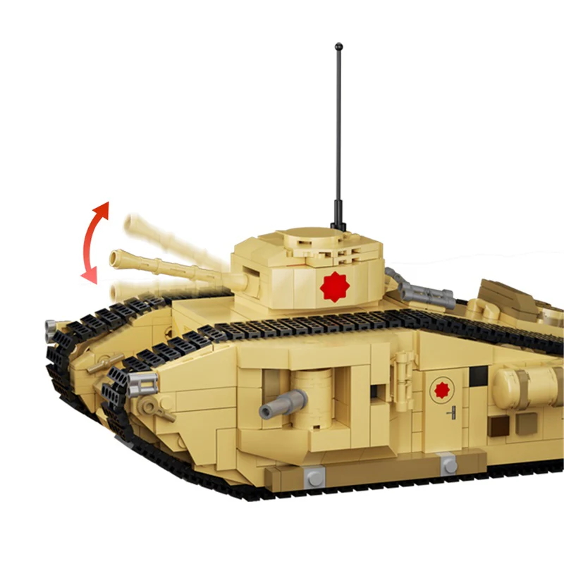 GOBRICKS MOC F-A0633 Raiders of the Lost Ark Tank - YWOBB