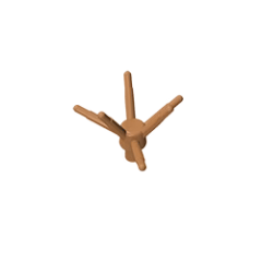 GOBRICKS GDS-1442 Plant Flower Stem with Bar and 6 Stems - YWOBB