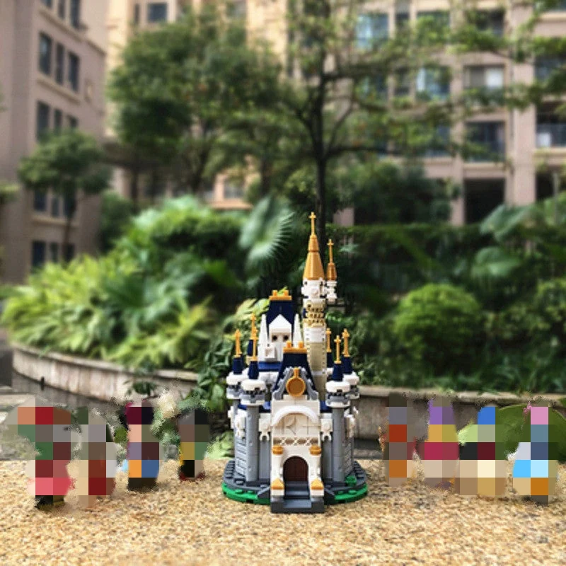 SY 6584 8 IN 1 Disney Castle Princes - YWOBB