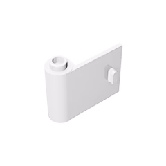 GOBRICKS GDS-1140 Door 1 x 3 x 2 Left - Open Between Top and Bottom Hinge - YWOBB