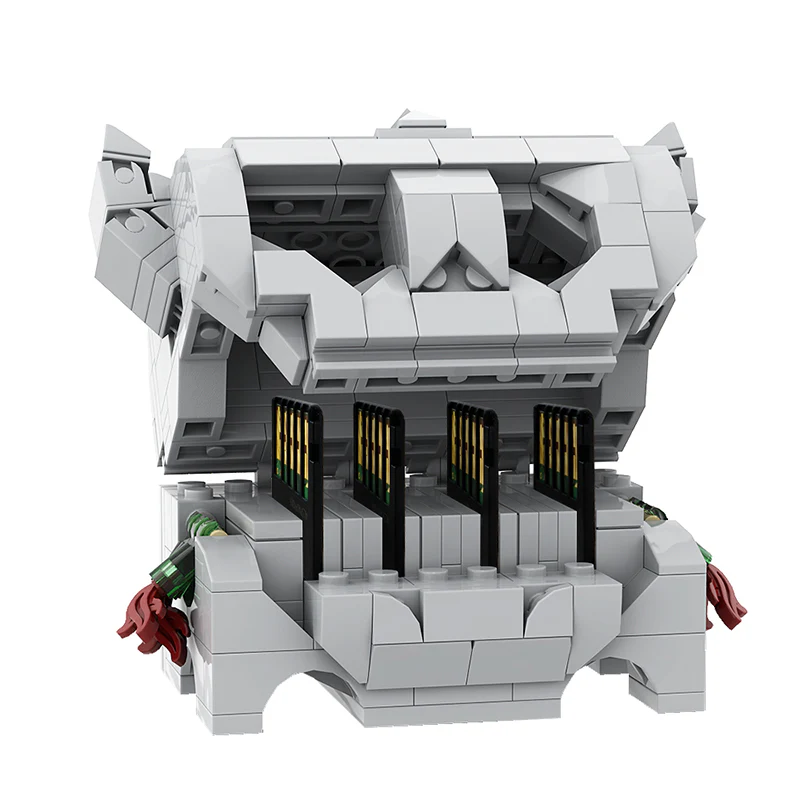 GOBRICKS MOC A0813 Zelda Skull Box (Design) - YWOBB