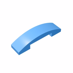 GOBRICKS GDS-831 Curved 4 x 1 Double - YWOBB