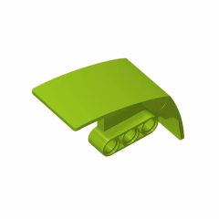 GOBRICKS GDS-1112 Panel Car Mudguard Left - YWOBB
