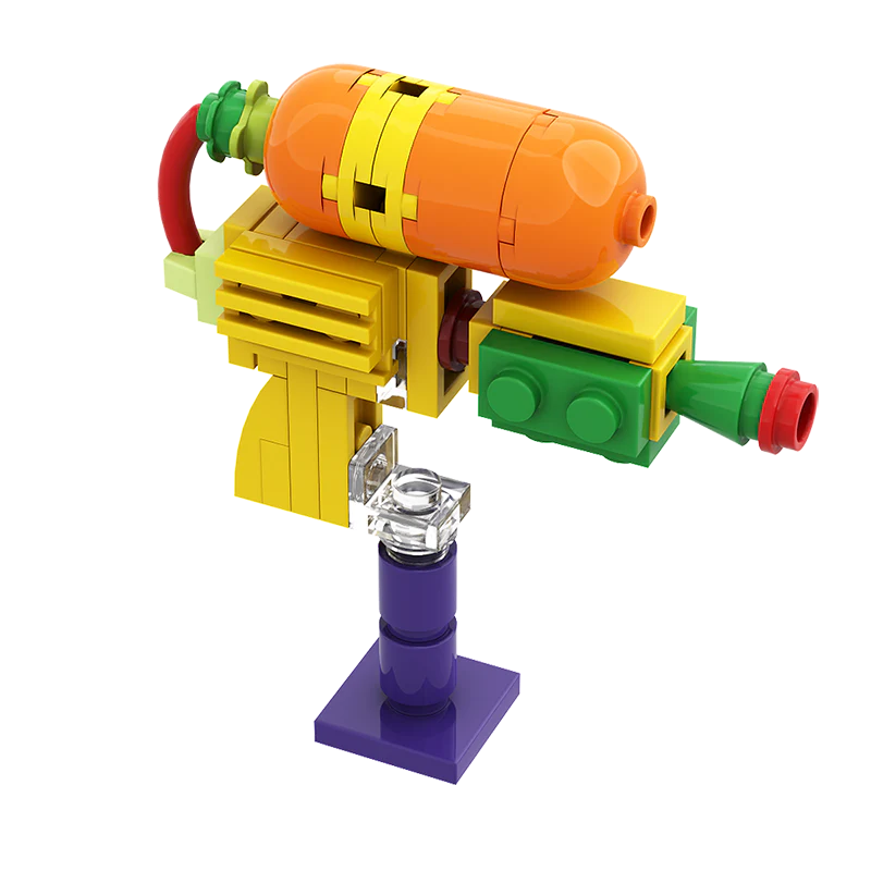 GOBRICKS MOC A0277Y01 water gun - YWOBB