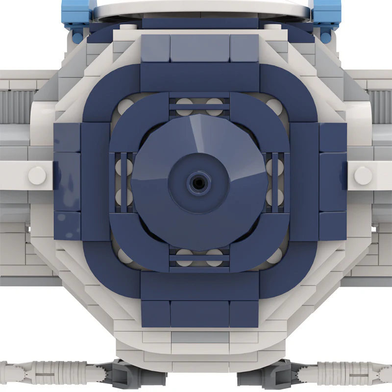 MOC C9293 Space commandos, Captain Iron (small auxiliary shuttle) - YWOBB