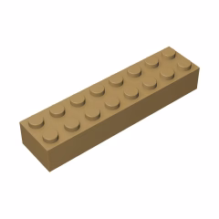 GOBRICKS GDS-544 Brick 2 x 8 - YWOBB