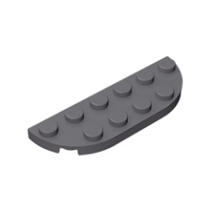 GOBRICKS GDS-899  Round Corner 2 x 6 Double - YWOBB