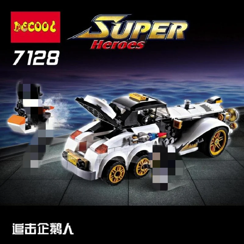DECOOL 7128 Batman Classic Race Truck Car - YWOBB