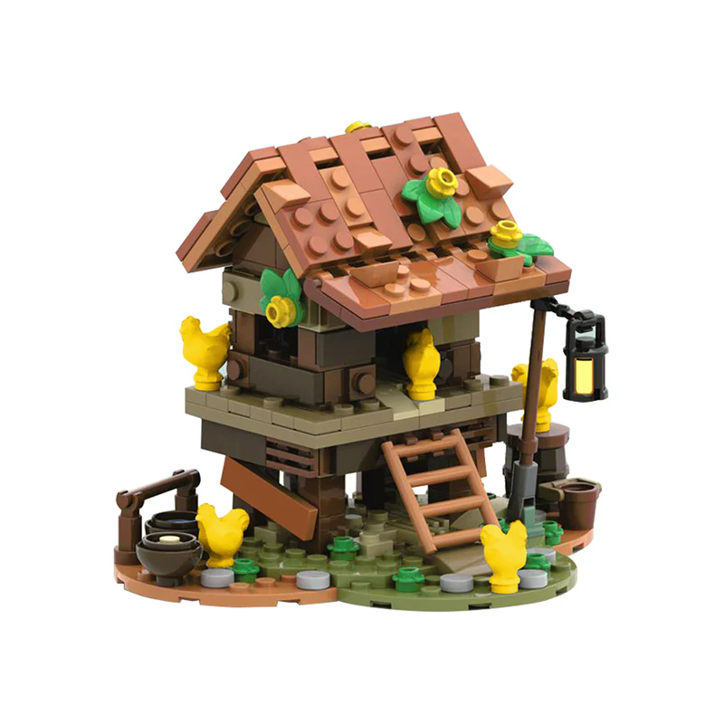 GOBRICKS MOC 152603 Chicken Coop - Castle - YWOBB