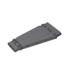 GOBRICKS GDS-1009 Panel Plate 5 x 11 x 1 Tapered - YWOBB