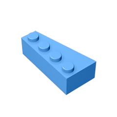 GOBRICKS GDS-593 Wedge 4 x 2 Right - YWOBB