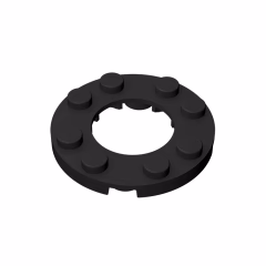 GOBRICKS GDS-842  Round 4 x 4 with 2 x 2 Round Open Center - YWOBB
