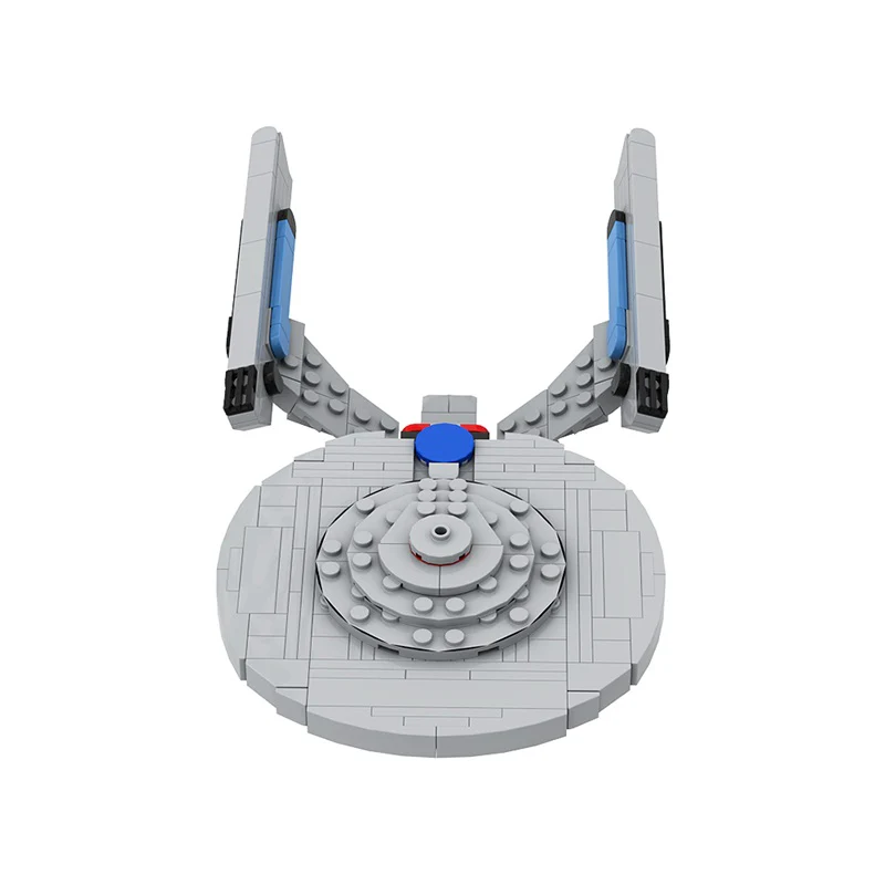 GOBRICKS MOC A0367Y01 Star Trek Enterprise 1701-A - YWOBB