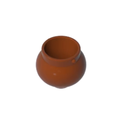 GOBRICKS GDS-90061 Utensil Pot Small with Handle Holders - YWOBB