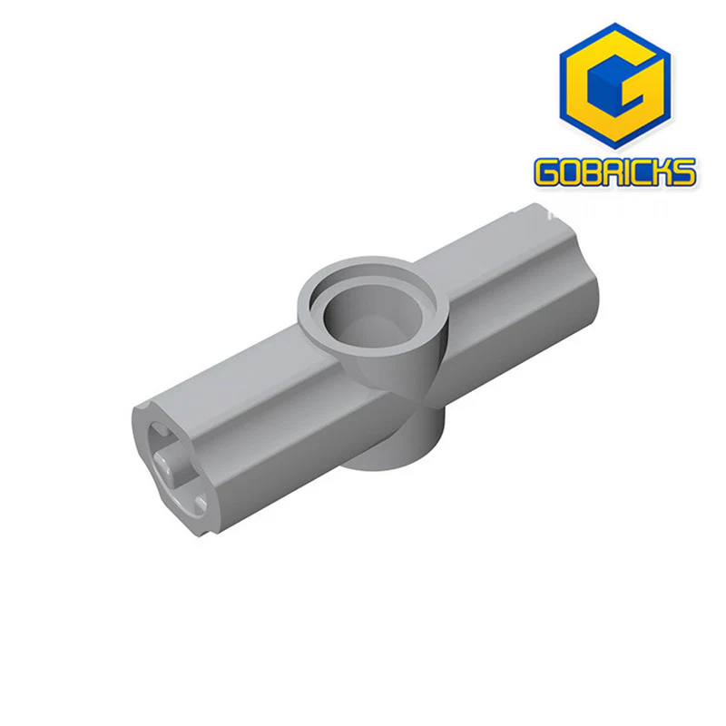 GOBRICKS GDS-917 Axle and Pin Connector Angled #2 - 180 degrees - YWOBB