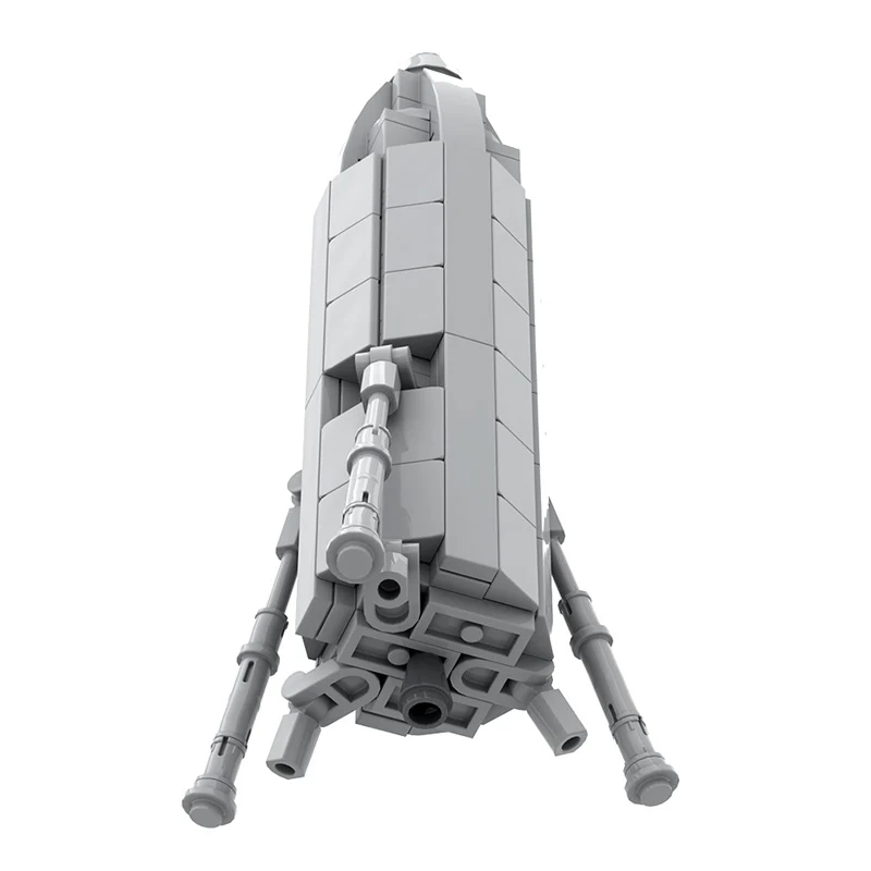 GOBRICKS MOC 146657 SpaceX Starhopper - YWOBB