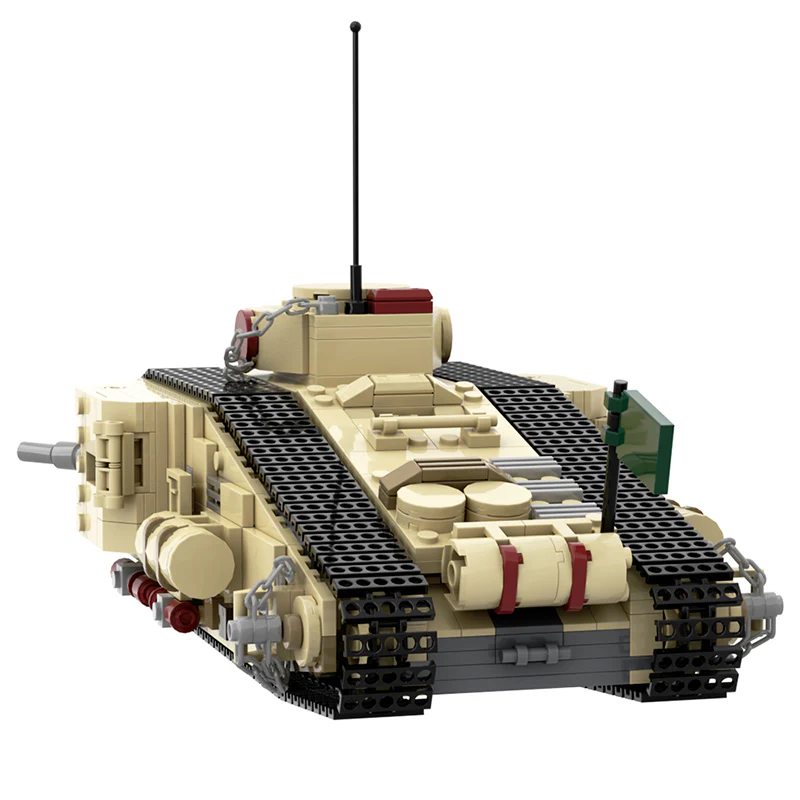 GOBRICKS MOC A1001 Raiders of the Lost Ark tank - YWOBB