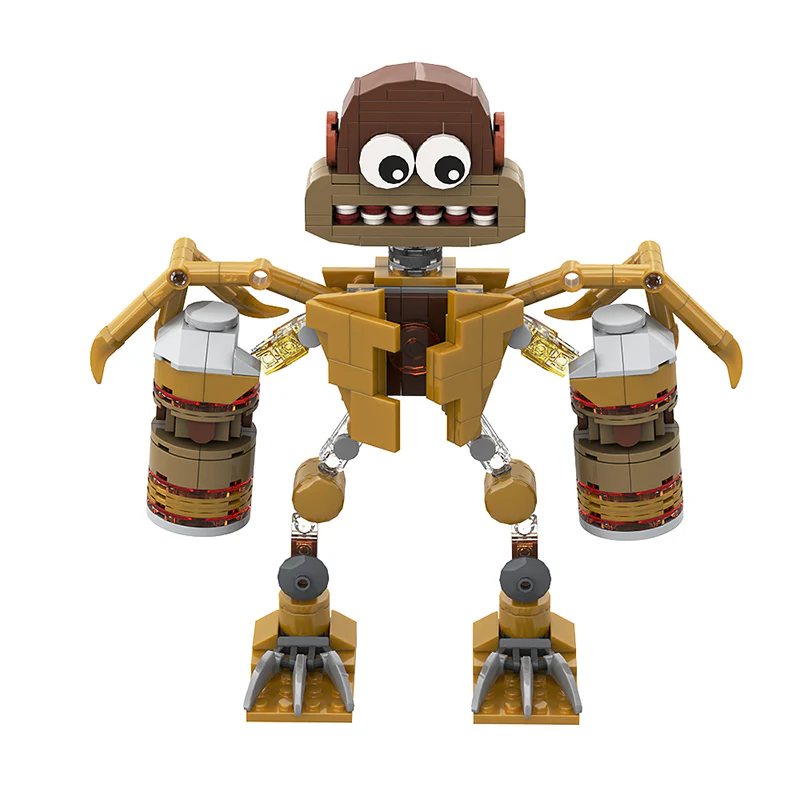 GOBRICKS MOC A0503Y08 My Singing Monsters Flying - YWOBB