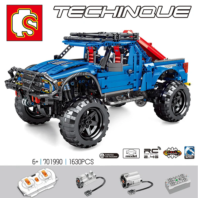Sembo 701990 F-150 Raptor Pickup Truck Schepper - YWOBB