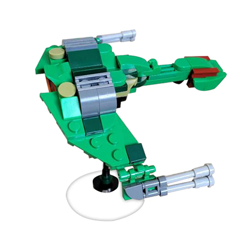 GOBRICKS MOC 39439 Mini Klingon Bird of Prey - YWOBB